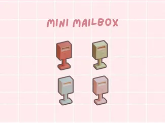 Mini Mailbox | Miniature Accessories