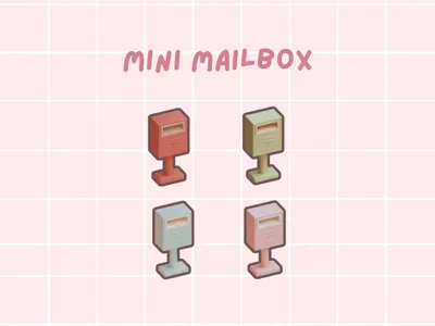Mini Mailbox | Miniature Accessories