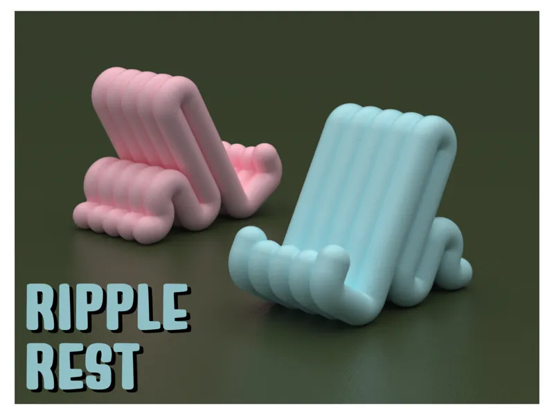 Ripple Rest - Phone Stand