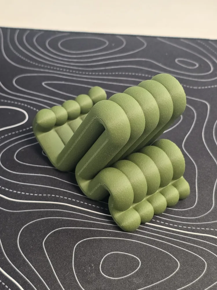 Ripple Rest - Phone Stand - Free 3D Print Model - MakerWorld