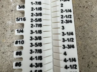 Inch Bolt Measuring Gage