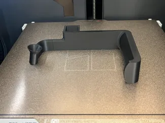 P1S Side Spool Holder for Vented Top Glass Riser