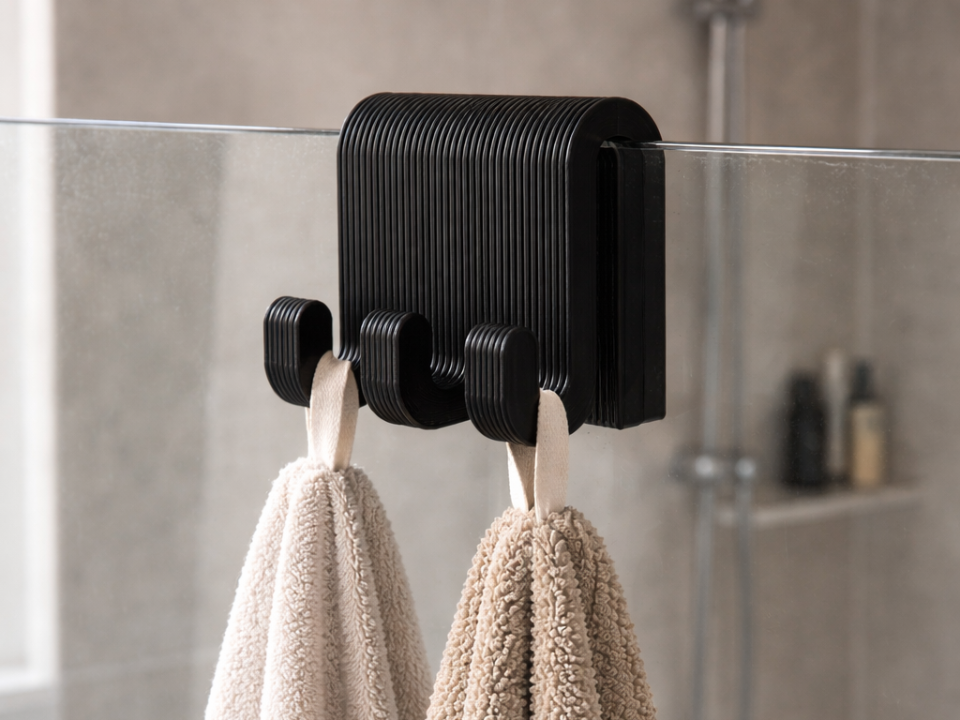 Shower Hook – Minimal Triple Rack