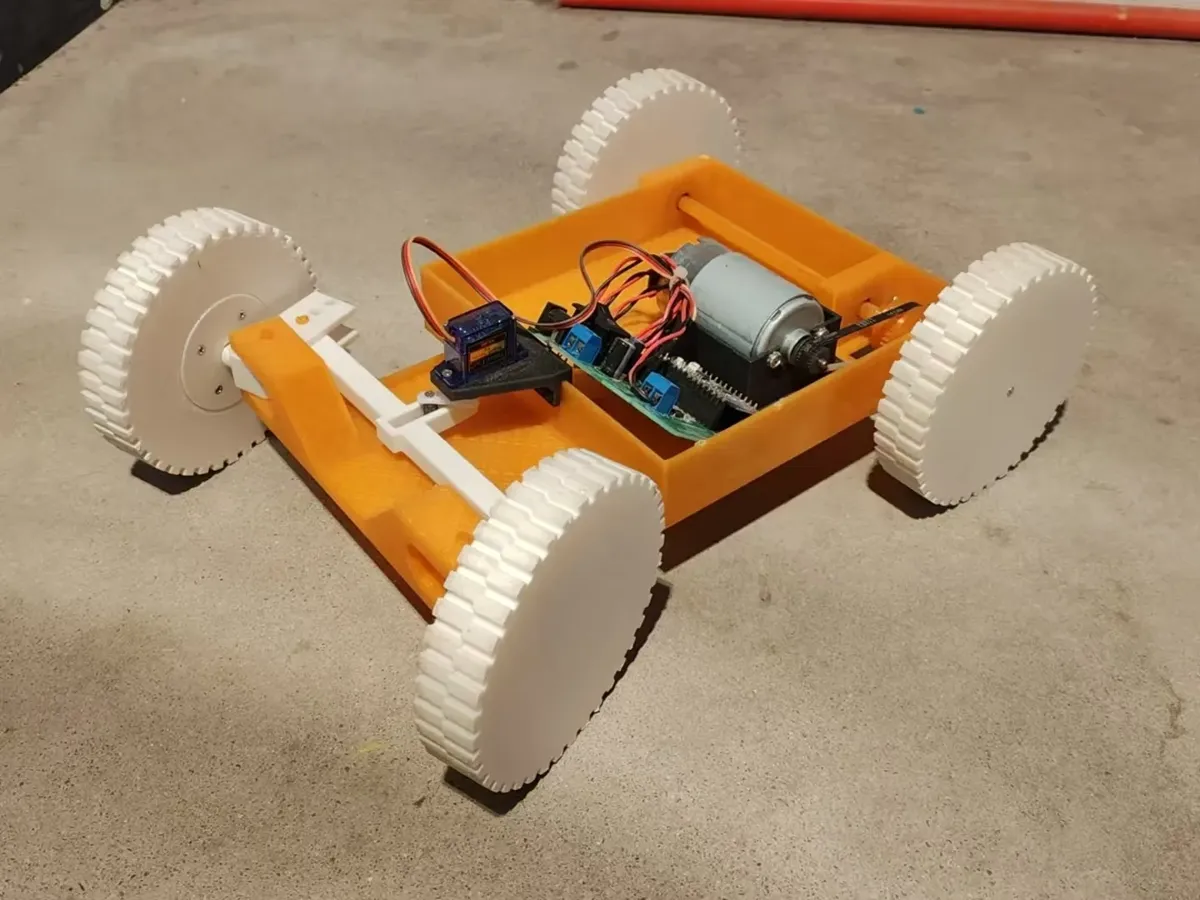 Direction à servomoteur pour voiture RC