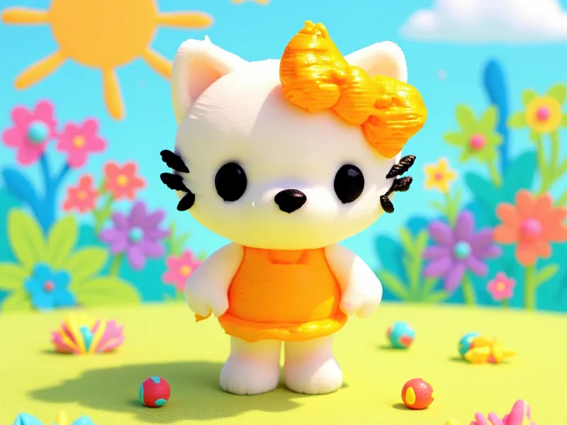 Adorabile Hello Kitty - Multicolore (AMS Ready)