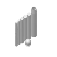 Baguette pliable pour fanion ou épée jouet — photo 2