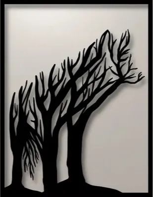 Wolf wall art svg 2