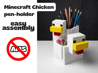 Minecraft Chicken pen holder (No AMS Required)