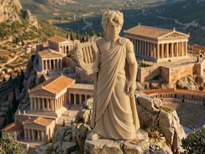 Apollo – Greek God – Statue (No Base) 10 cm