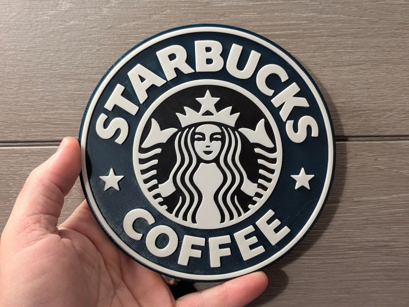 Starbucks Coffee logo sign plaque 2-sizes