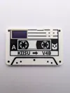 Branded retro cassette case
