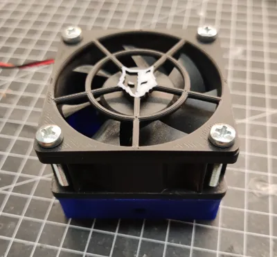 Teknomotor CNC Spindle Fan Holder