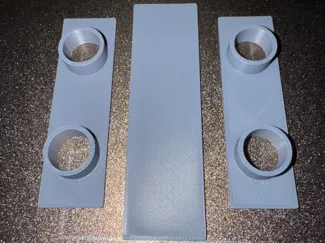 Home Depot R2-D2 all 3 metal foot plates!