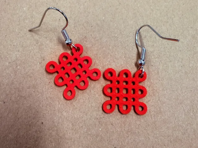 Chinese Knot Earrings