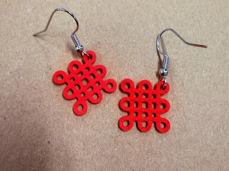Chinese Knot Earrings