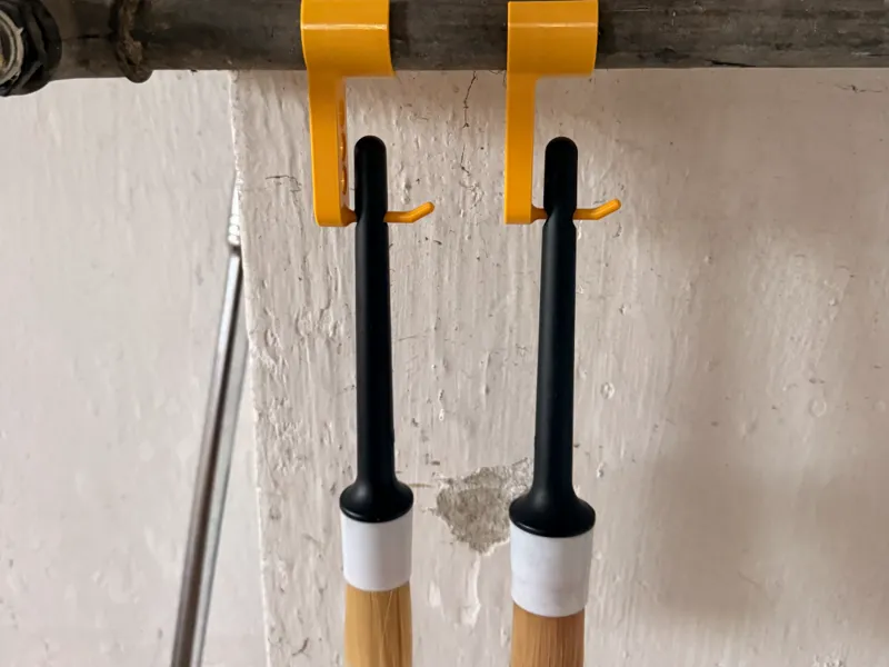 Clip-On Brush Holder