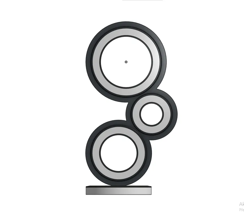 Neopixel Bearing lamp