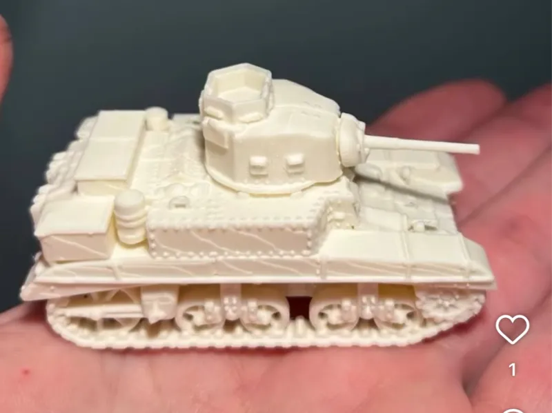 WW2 British M3 Stuart Honey Tank