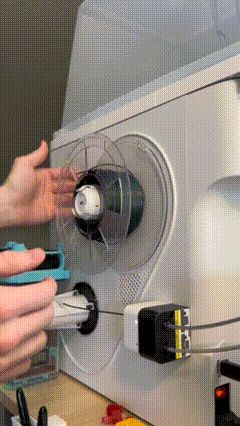 Snapmaker U1 Spool Spacer - Remove Filament Easier
