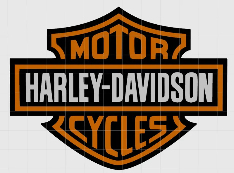 Harley Davidson Fridge Magnet