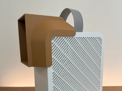 Air Flow Duct for IKEA UPPATVIND Air Purifier