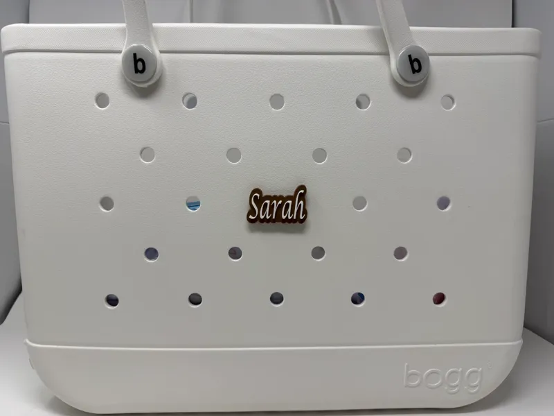 Bogg Bag Name Charm (Sarah)