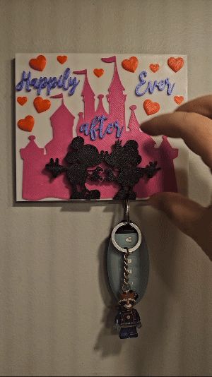 Happily Ever After Key Holder with Variations