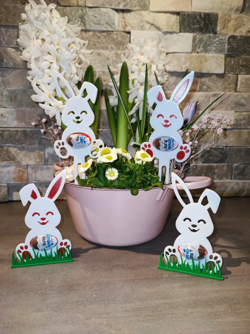 Easter Rabbit / Osterhase Kinder Schoko Bons
