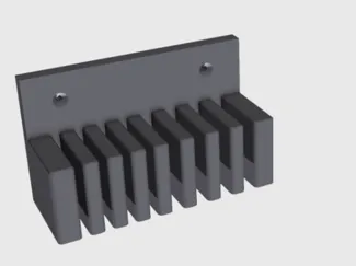 Wall Mounted Belt Hanger