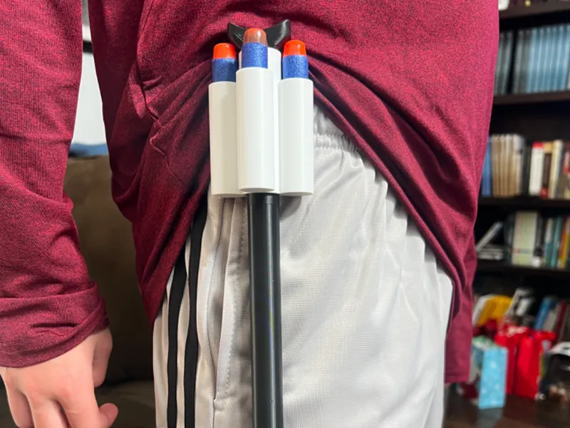 Nerf Blow Dart Gun with Holder