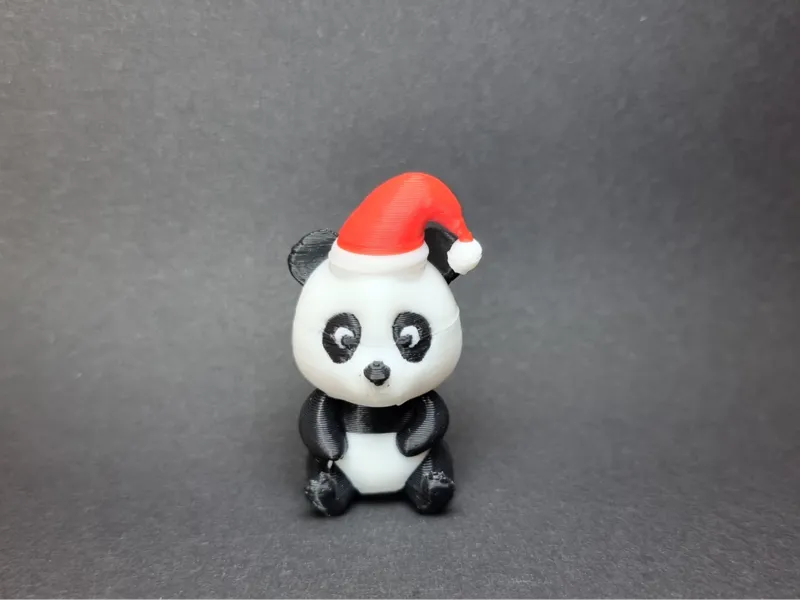 Christmas panda 
