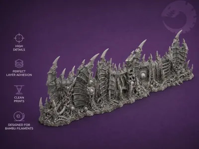 Hive Wall – Alien Infestation Barricade