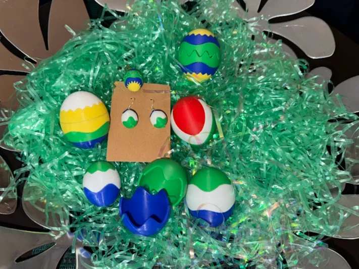 Make Your Own Easter Egg! (Keychain/Earring)
