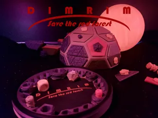 DIMRIM - Save the red forest - Board game