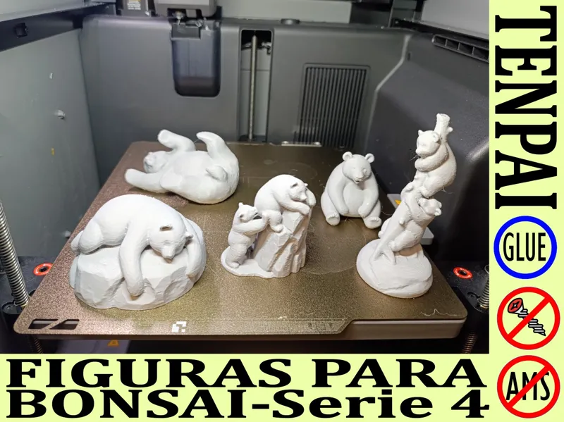TENPAI - SERIE 4 (FIGURAS PARA BONSAI-JARDIN ZEN)