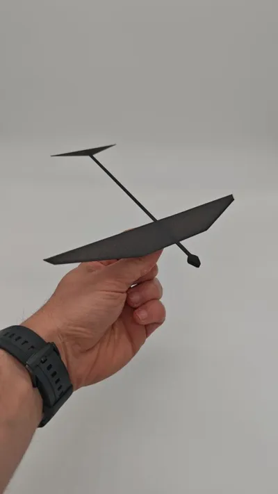 Glader Riders Model Quick print glider by Artel MakerWorld: Download Free 3D Models