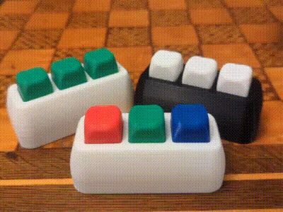 PopKeys - The Triple Toggle Fidget Toy