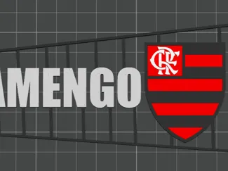 CAPA PS5 SLIM FLAMENGO