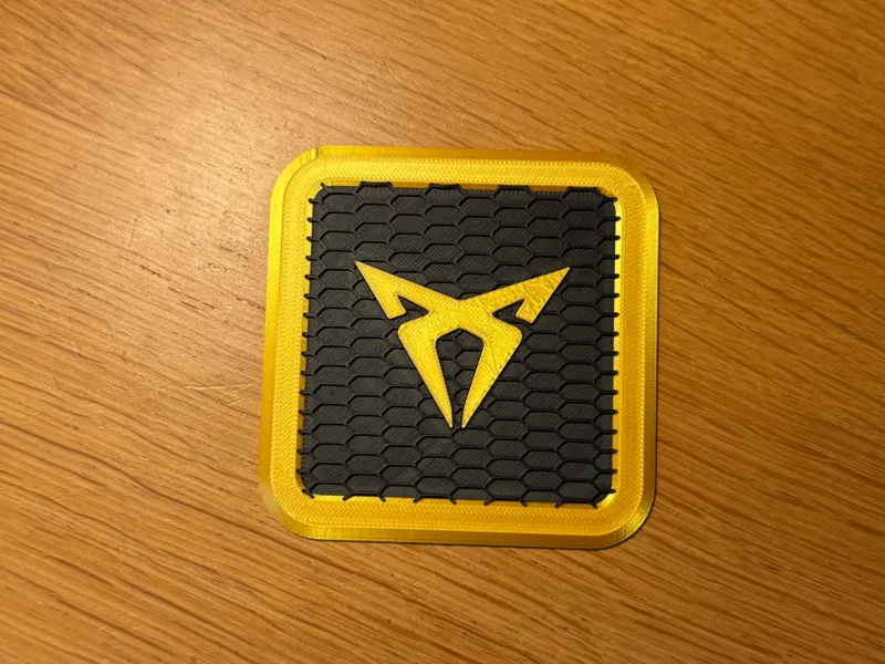 Cupra Style Car Coaster