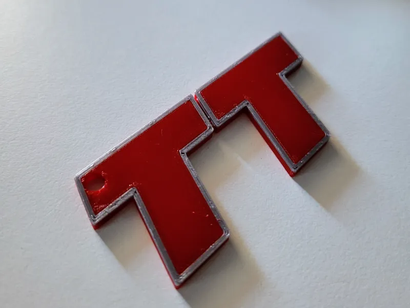 Audi TT keychain