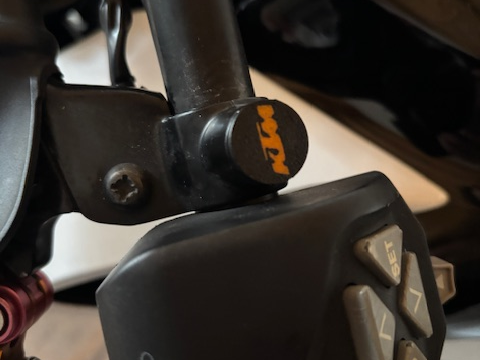 KTM Spiegelverschlusskappen Duke 125 / 390