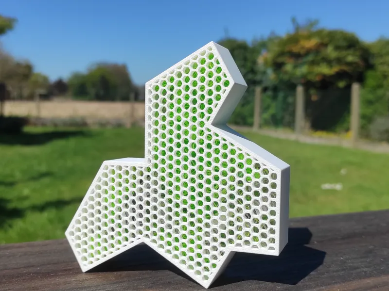 Tileable Waste Display - Einstein tile