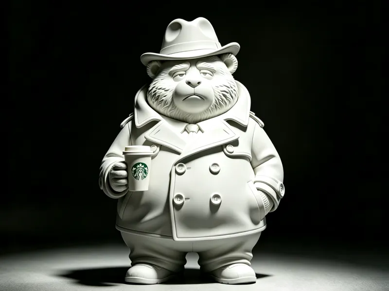 Life Is the Coffee - Paddington Bear Inspired