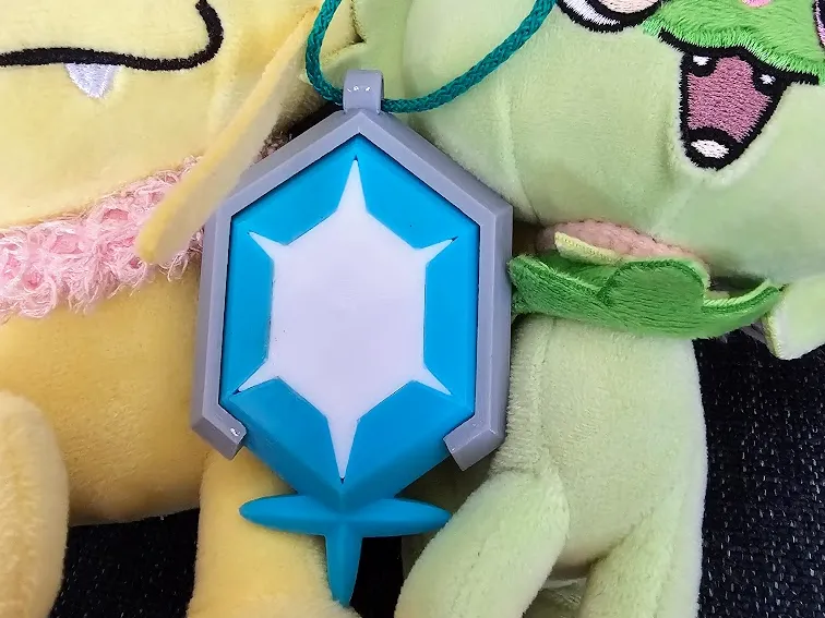 Pokemon Horizons Tera Liko Gem Pendant multipart