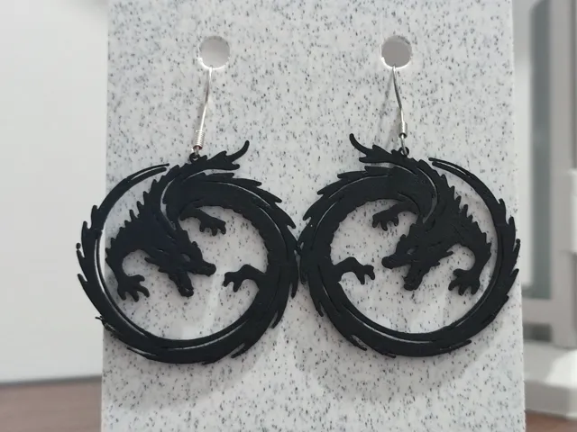 Aretes Espíritu del Dragón