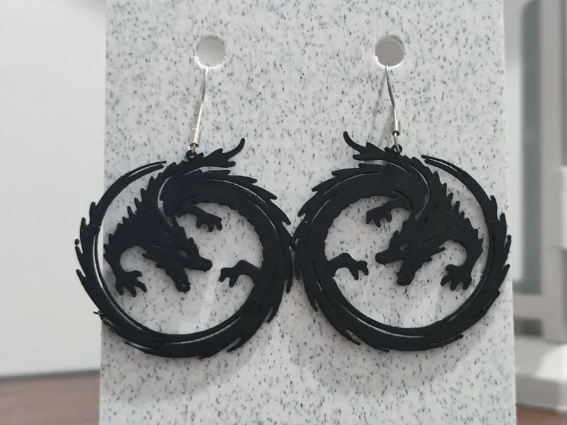 Aretes Espíritu del Dragón