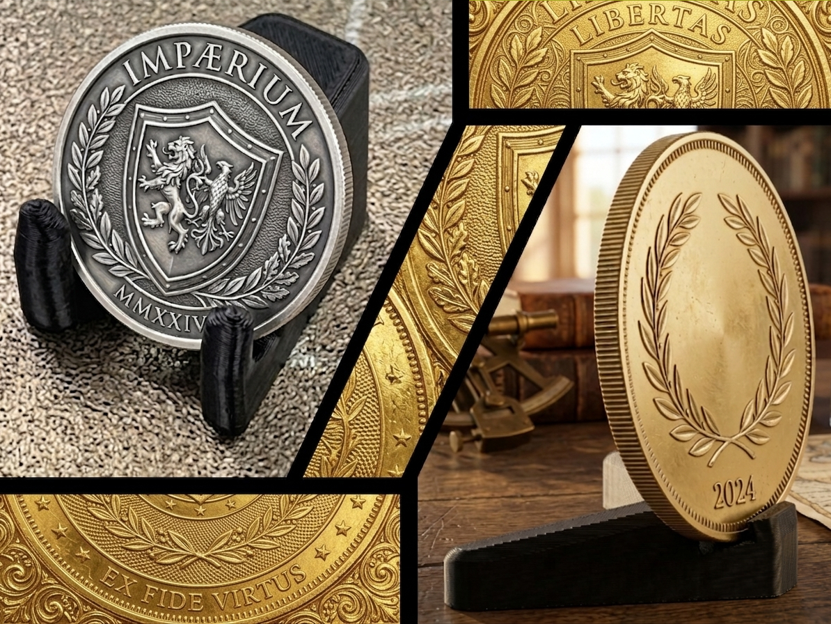 Commemorative / Collector Coin Display Stand