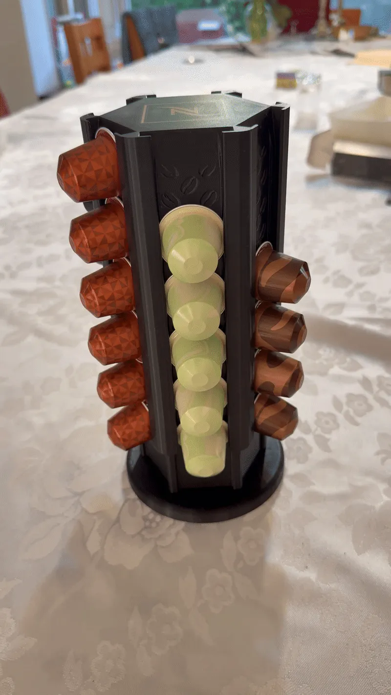 Rotating Nespresso Capsule Holder view 4