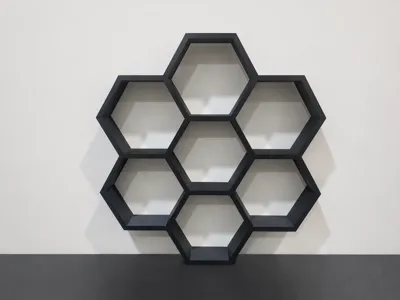 參數化蜂巢置物架生成器 Parametric Honeycomb Rack Generator