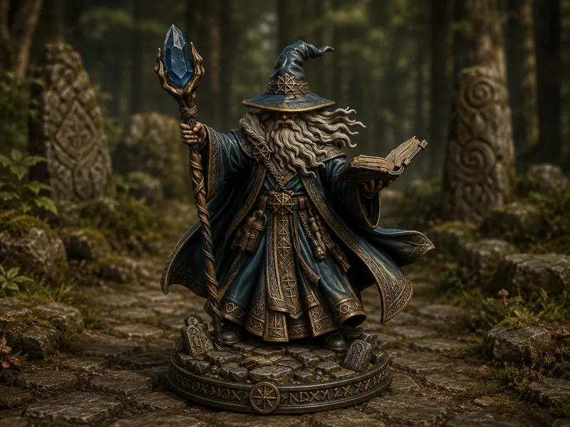Mage Wizard DnD